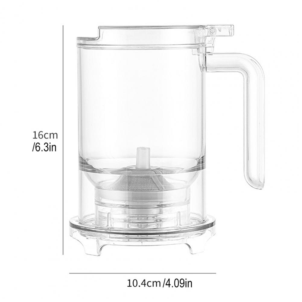 Taza con infusor de té con tap - Loose Leaf Tea Infuser reseña y precio