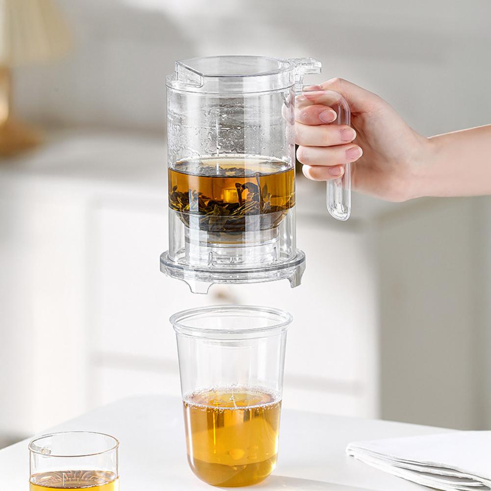 Taza con infusor de té con tap - Loose Leaf Tea Infuser reseña y precio