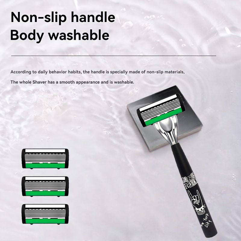 Cuchillas de Afeitar de Alta C - Safety Razor Handle reseña y precio