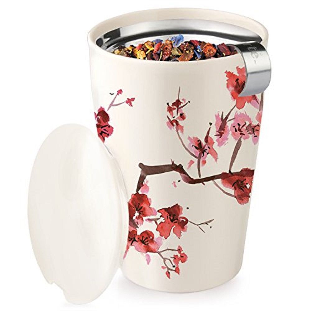 Taza Kati de Cerámica de Doble - Loose Leaf Tea Infuser reseña y precio