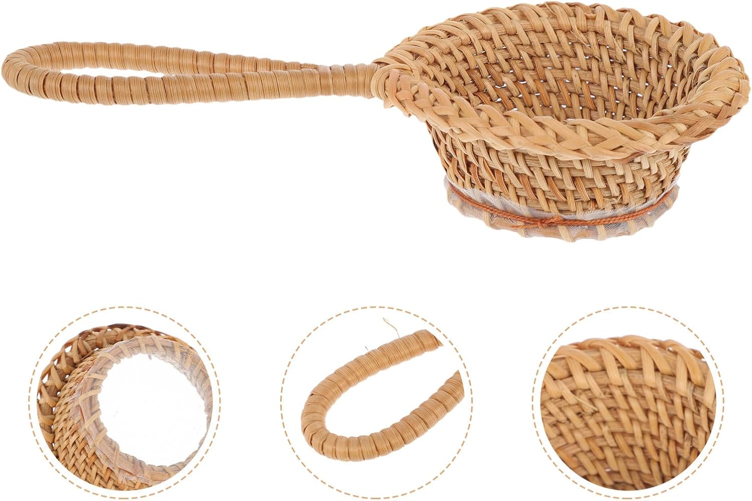 Colador de Té de Ratán Hecho a - Loose Leaf Tea Infuser reseña y precio