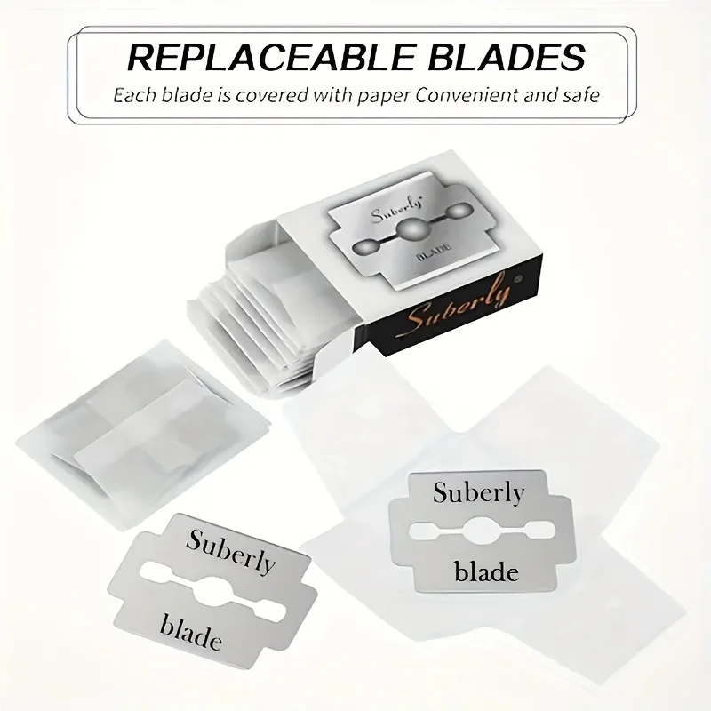 Cuchillas de afeitar de seguri - Safety Razor Handle reseña y precio