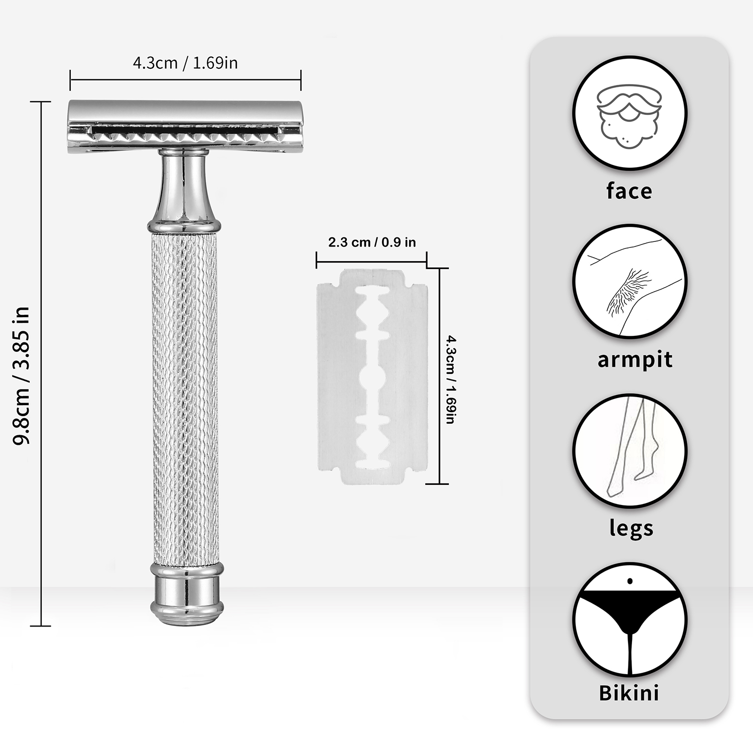 Maquinillas de Afeitar de Segu - Safety Razor Handle reseña y precio