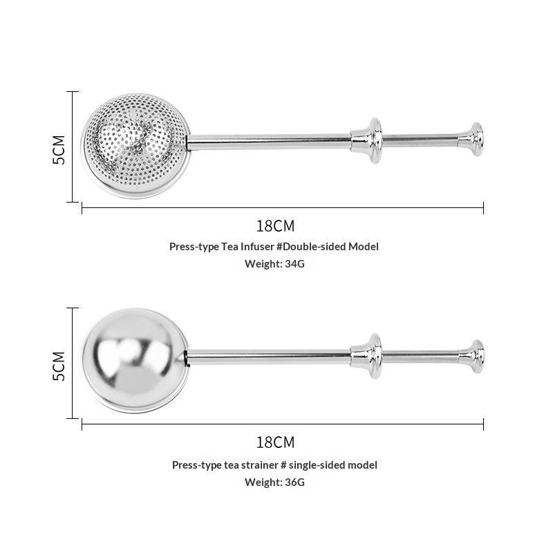 Infusor de té de acero inoxida - Loose Leaf Tea Infuser reseña y precio
