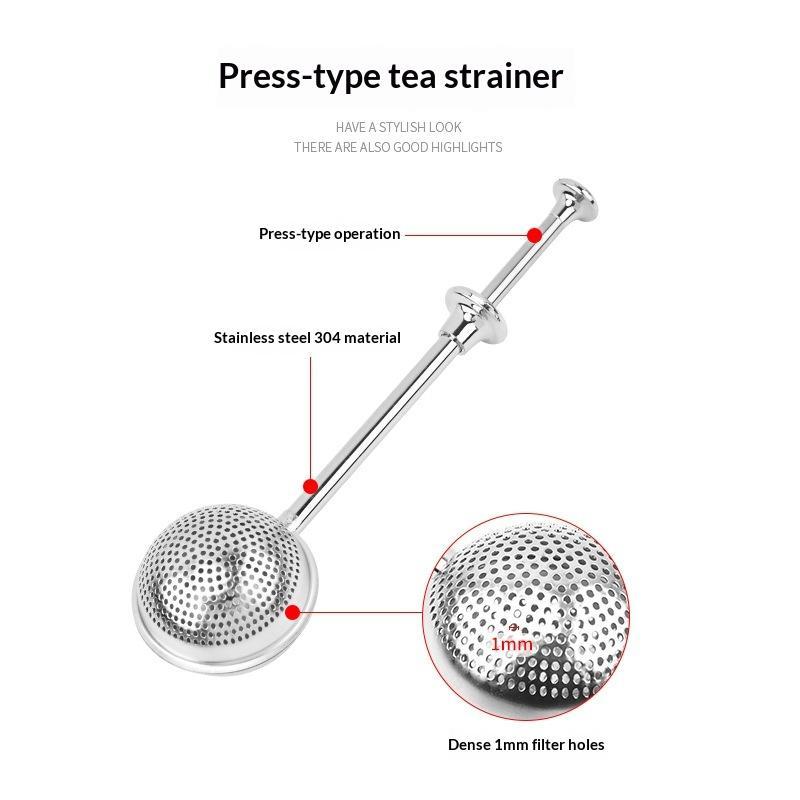 Infusor de té de acero inoxida - Loose Leaf Tea Infuser reseña y precio